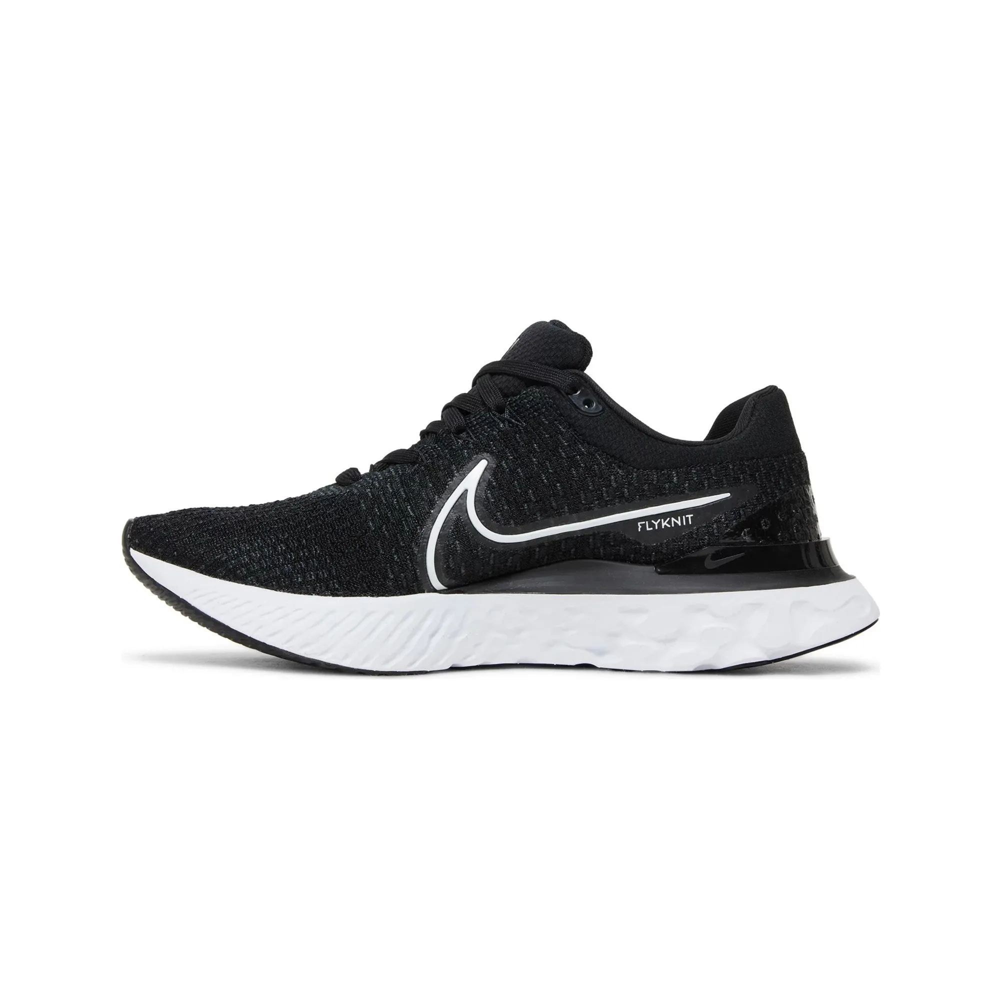 Nike React Infinity Run Flyknit 3 'Black White' (2022) Slim Line