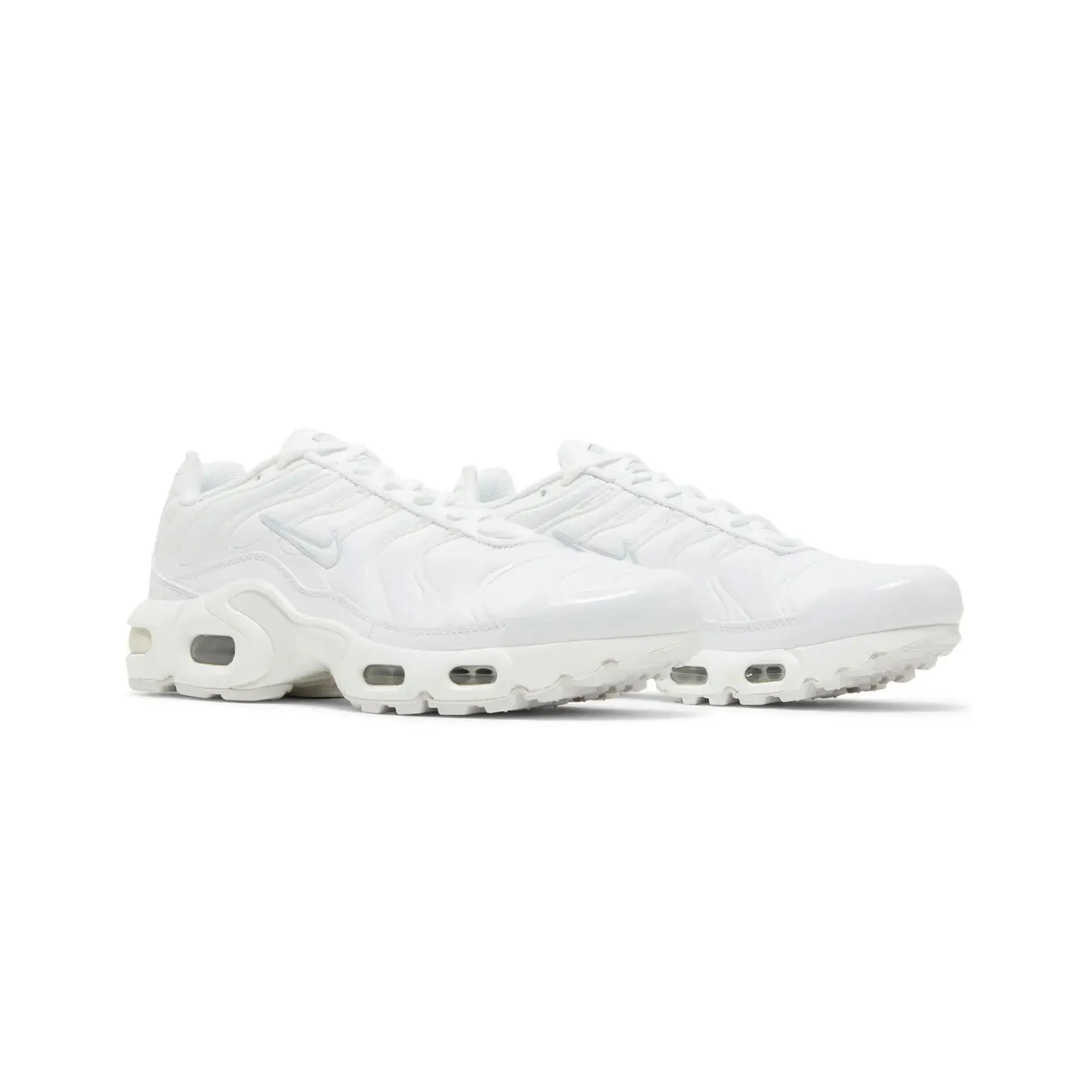 Nike Air Max Plus TN 'White Metallic Silver' GS (2014) Freeze Grip