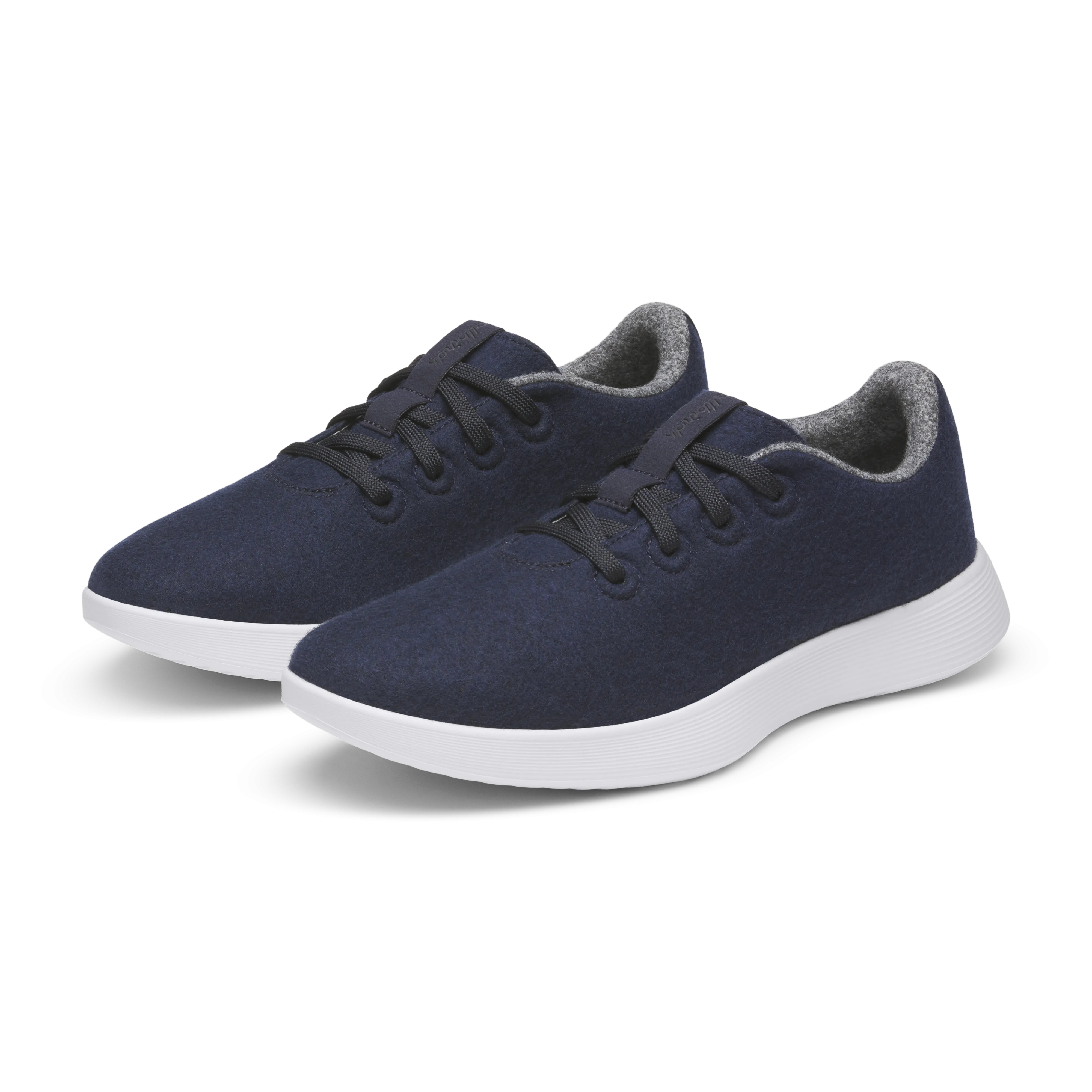 Women's Wool Runner NZ - Dark Navy (Blizzard Sole) Foot Glide Water   Repellent