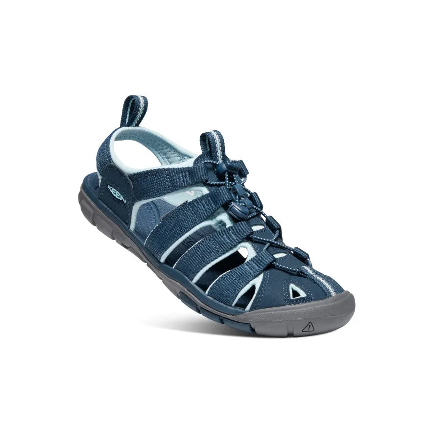 Hot Mood Spring Jump Women's Clearwater CNX Sandal  |  Navy/Blue Glow