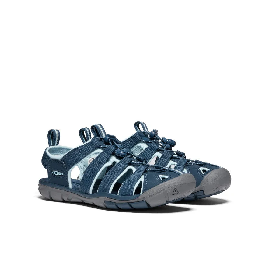Clean Silhouette Women's Clearwater CNX Sandal  |  Navy/Blue Glow