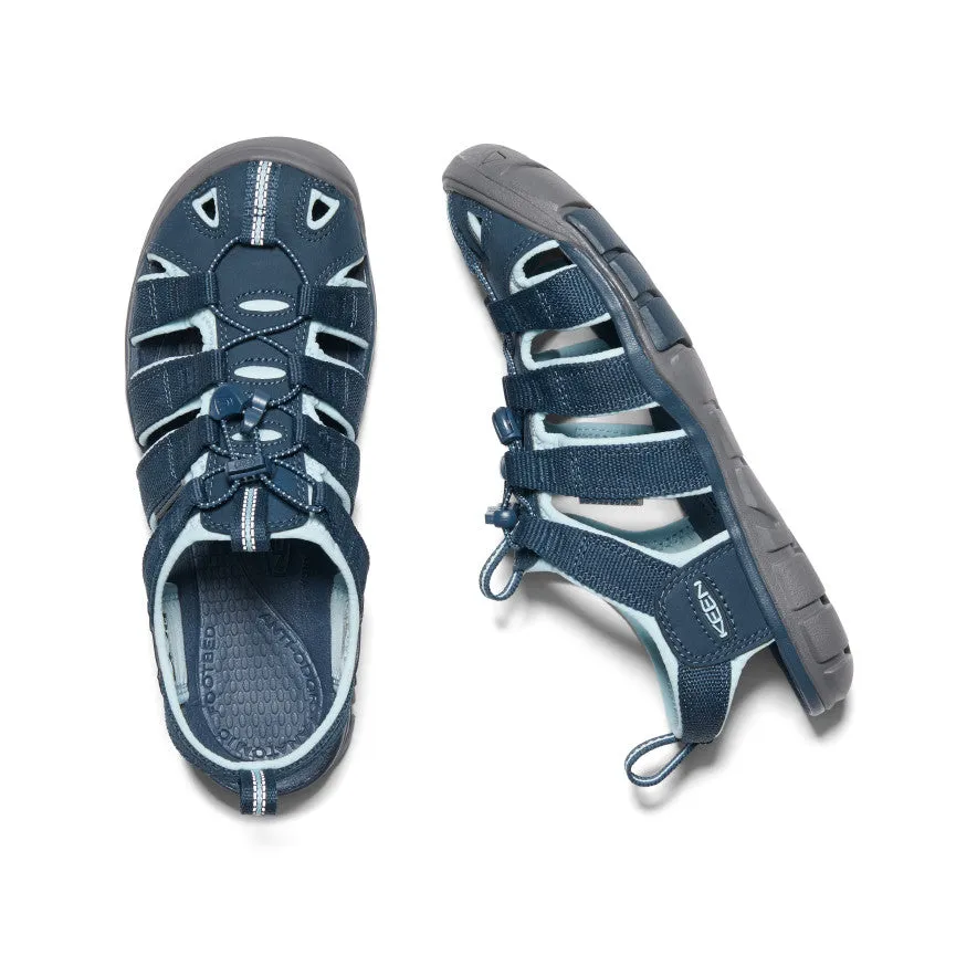 School Go Women's Clearwater CNX Sandal  |  Navy/Blue Glow