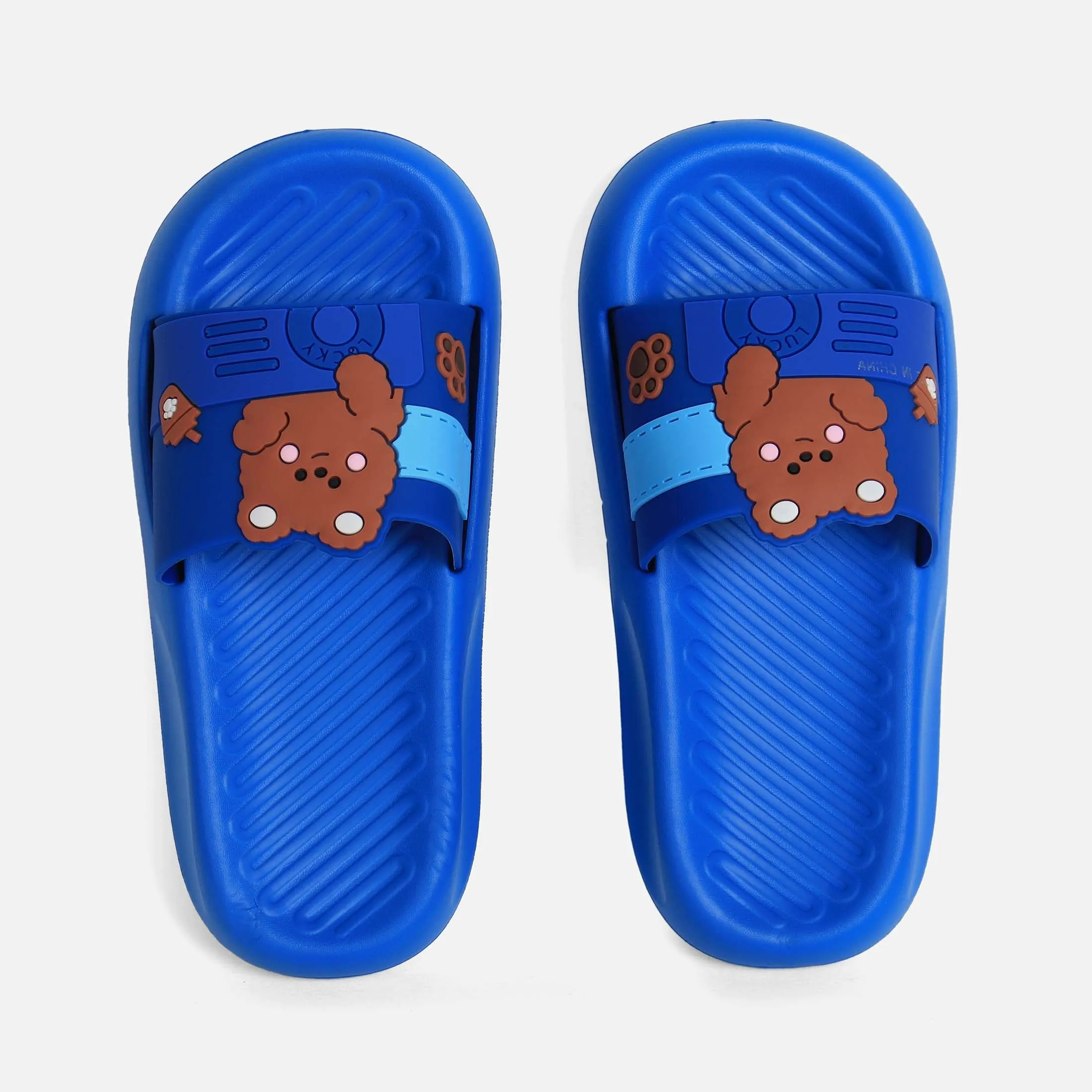 BOYS CASUAL SLIDES SLIPPERS Effortless Slip-On Fit