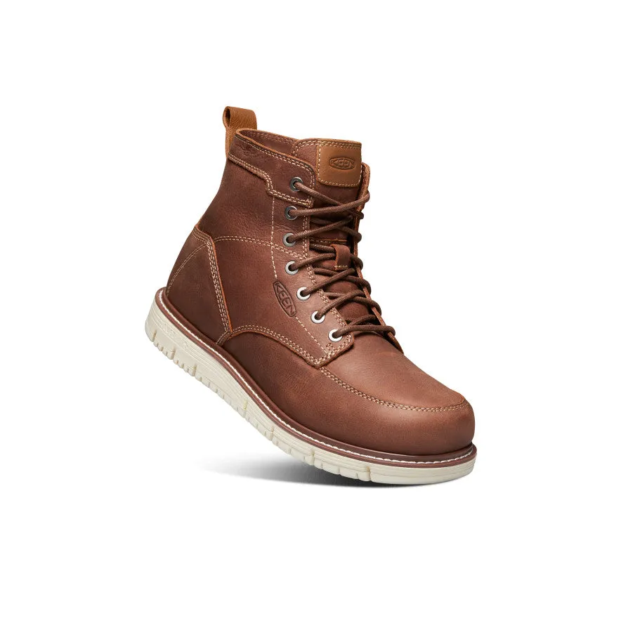 Men's San Jose 6" Boot (Soft Toe)  |  Gingerbread/Off White Sustainable Production Process