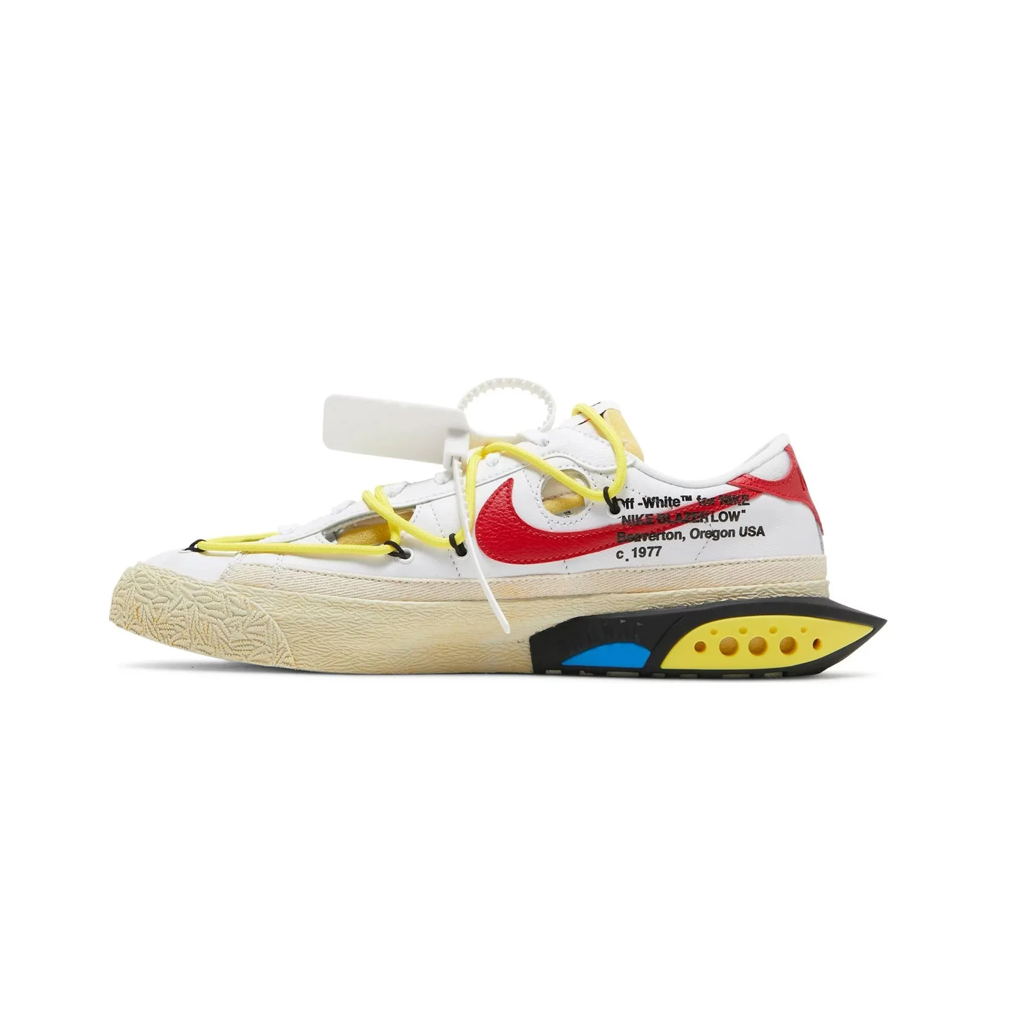Daily Walk Action Ready Blazer Low 77 x Off-White 'University Red' (2022)