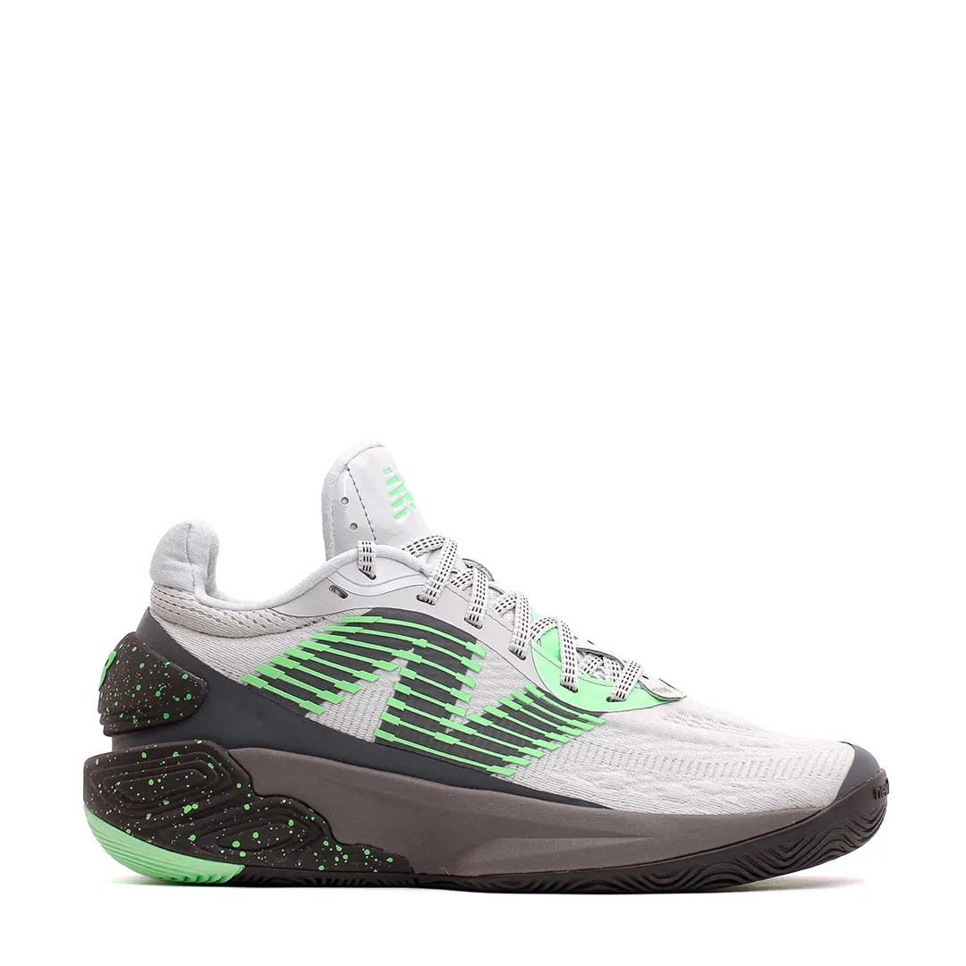 Feather Light Urban Stroll Arch Care New Balance Basketball Men TWO WXY v5 Grey Matter Electric Jade BB2WYPF5