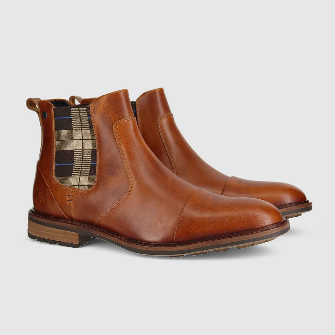 Fargo Chelsea Boots Tan Dance Edge Anti Skid