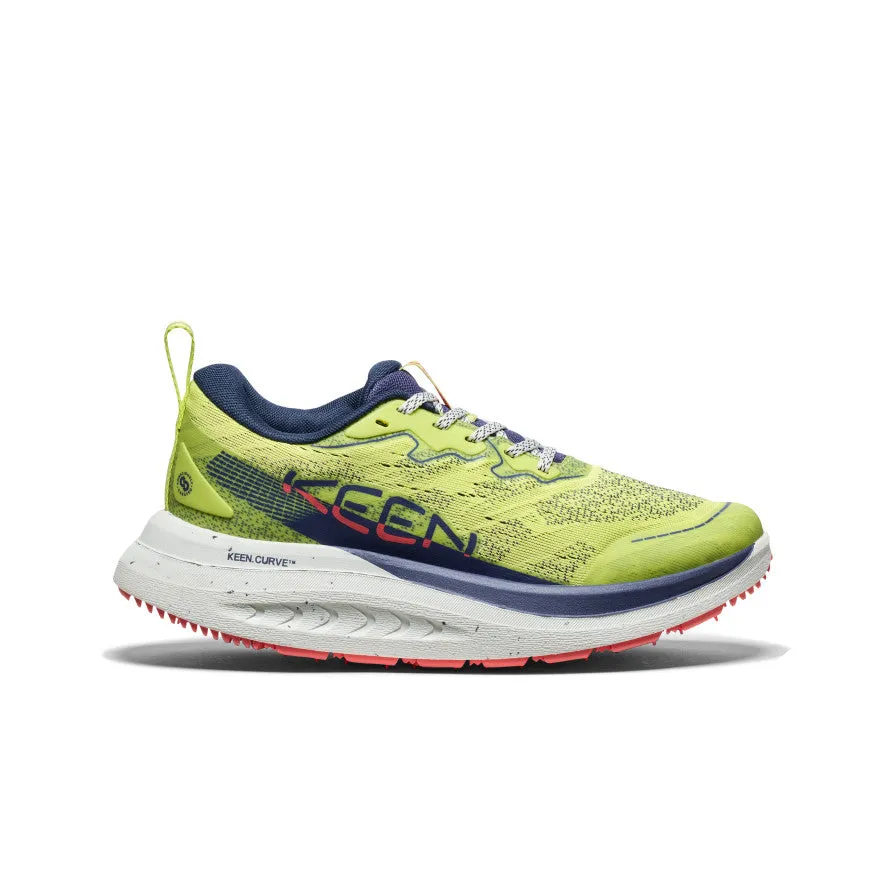 Women's WK400 II Walking Shoe  |  Daiquiri Green/Skipper Blue Durable Footwear Adjustable