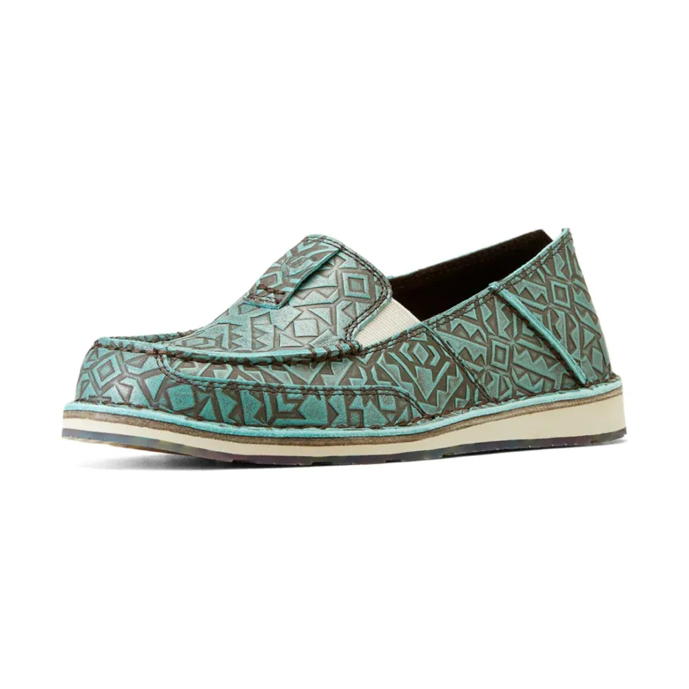 All Season Urban Comfort Ariat Ladies' Turquoise Blanket Cruiser