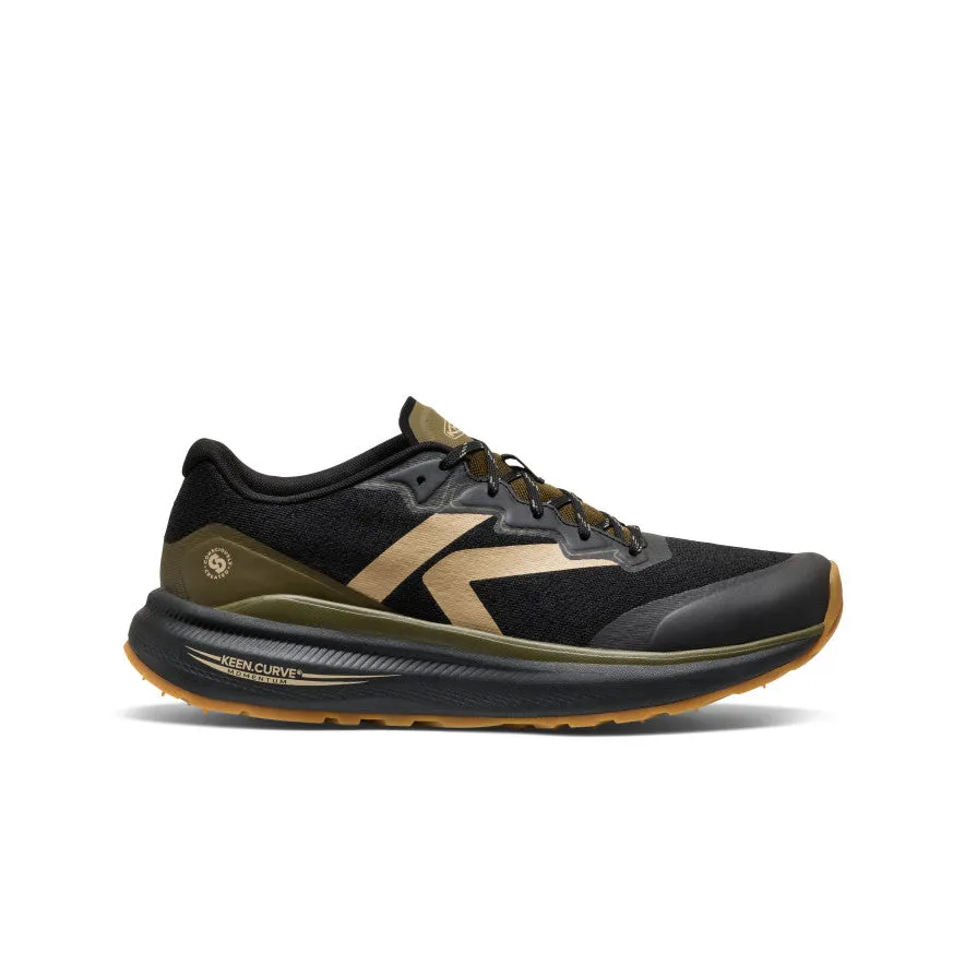 Men's WK500 Walking Shoe  |  Black/Dark Olive Tactical Build Reinforced Form Trail Exploration