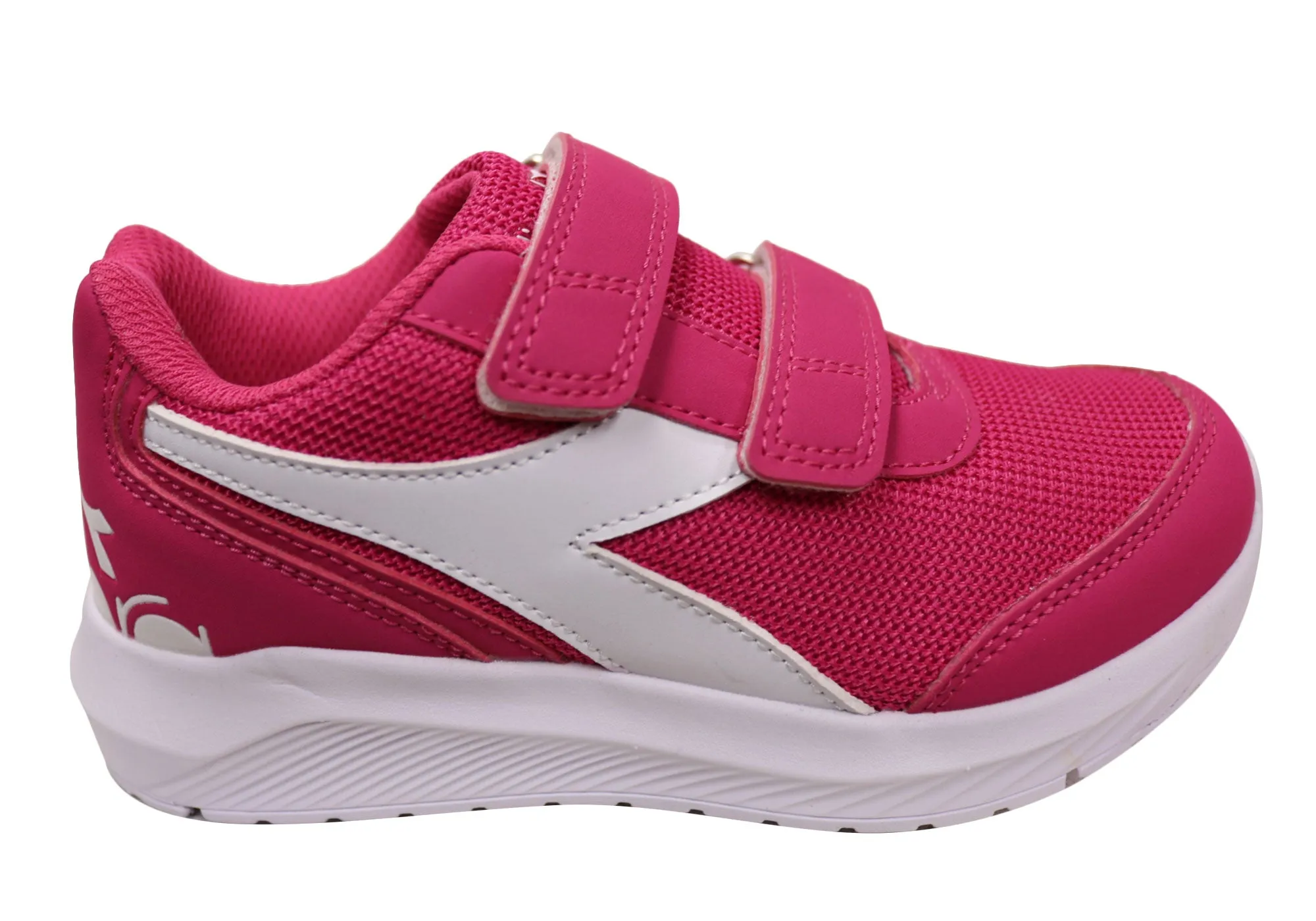 Cute kids' outfits Slip - on kids' shoes Diadora Falcon Jnr V Kids Comfortable Adjustable Strap Athletic Shoes
