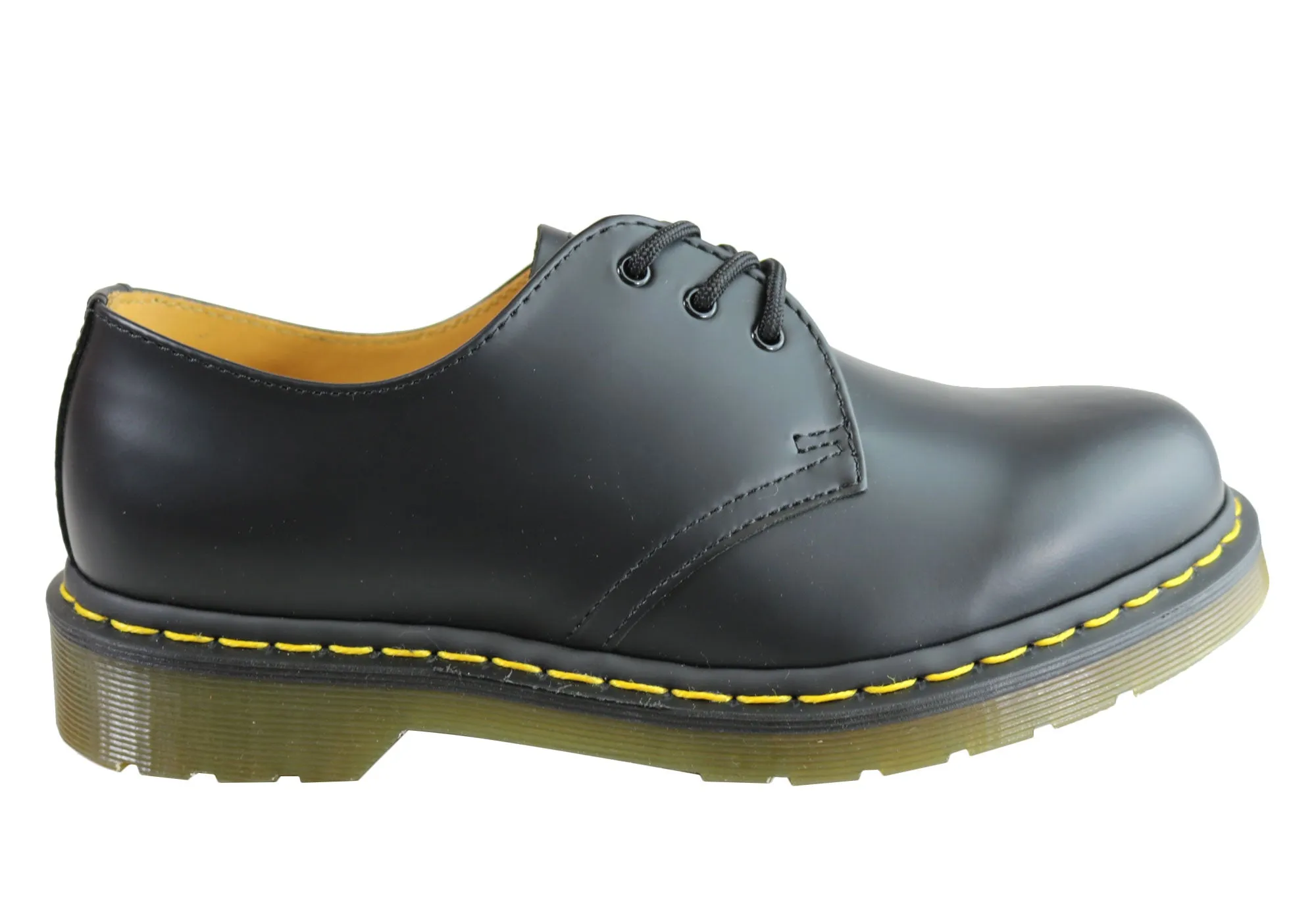 Modern kids' shoes Semi - formal kids' shoes Dr Martens 1461 Classic Black Smooth Lace Up Comfortable Unisex Shoes