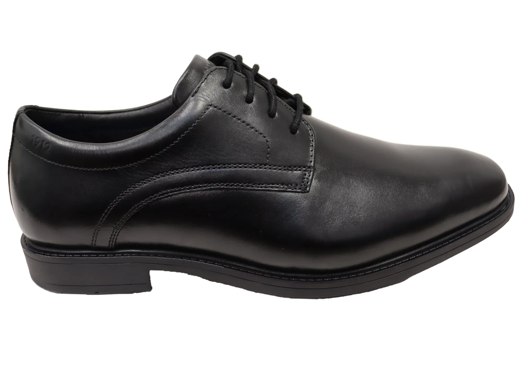 Nunn Bush By Florsheim Mens Baxter Plain Triple Wide Leather Shoes Children's wear Girls' specific shoes