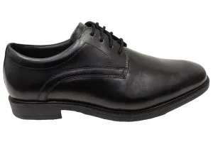 Nunn Bush By Florsheim Mens Baxter Plain Triple Wide Leather Shoes Children's wear Girls' specific shoes