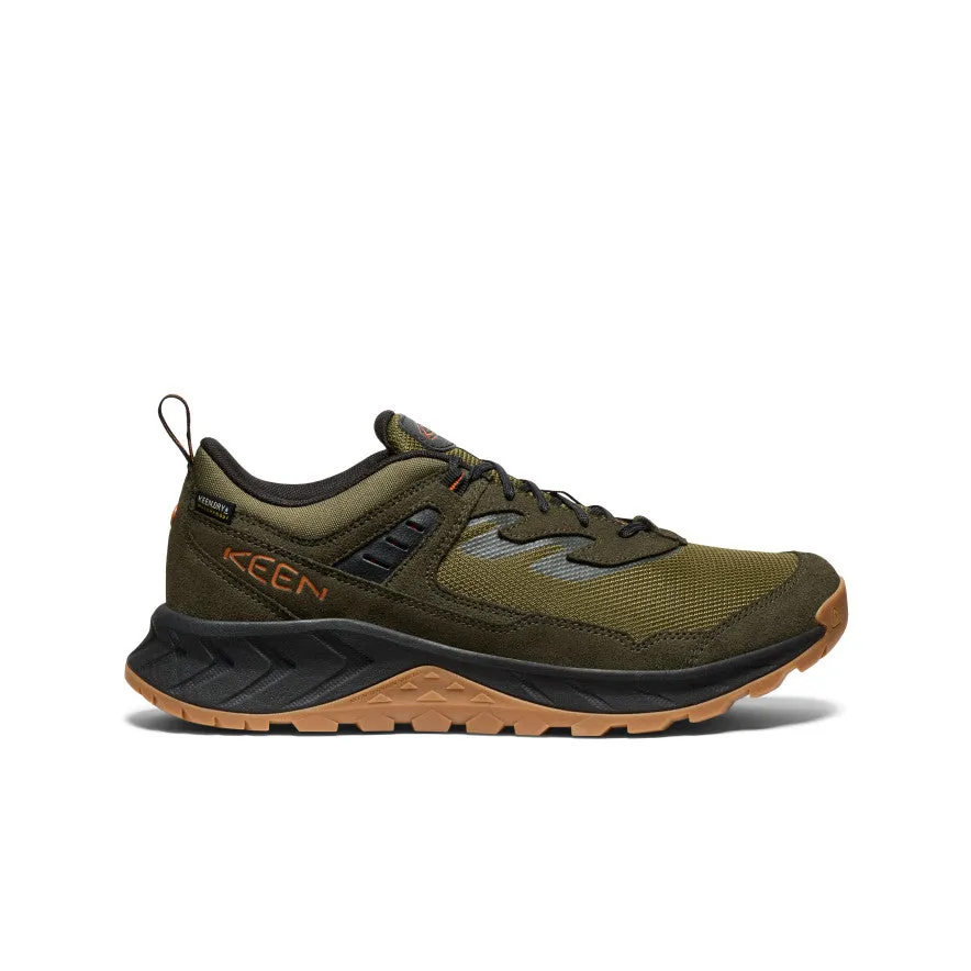 Men's Hightrail Waterproof Hiking Shoe  |  Winter Moss/Gold Flame Fashionable slow walk