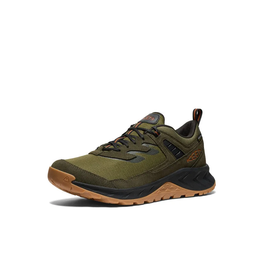 Men's Hightrail Waterproof Hiking Shoe  |  Winter Moss/Gold Flame Fit Hiking Mood