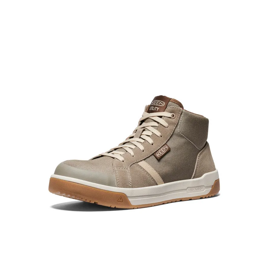 Men's Kenton Mid Work Shoe (Carbon Toe)  |  Brindle/Gum Smooth Sling