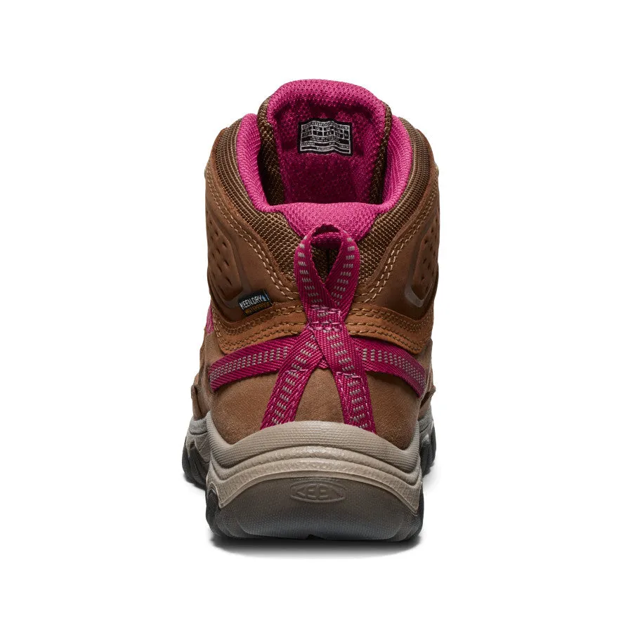 Women's Targhee IV Waterproof Hiking Boot  |  Bison/Beaujolais Energy return Comfort Step