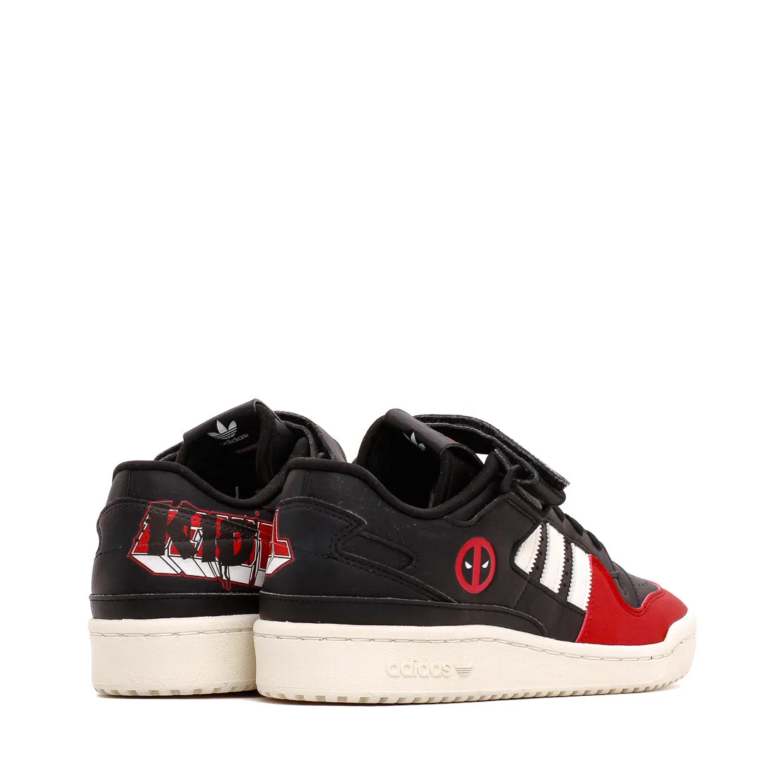 Street Fit Tech Glow Adidas Men Rivalry Low x Deadpool Black JR2481