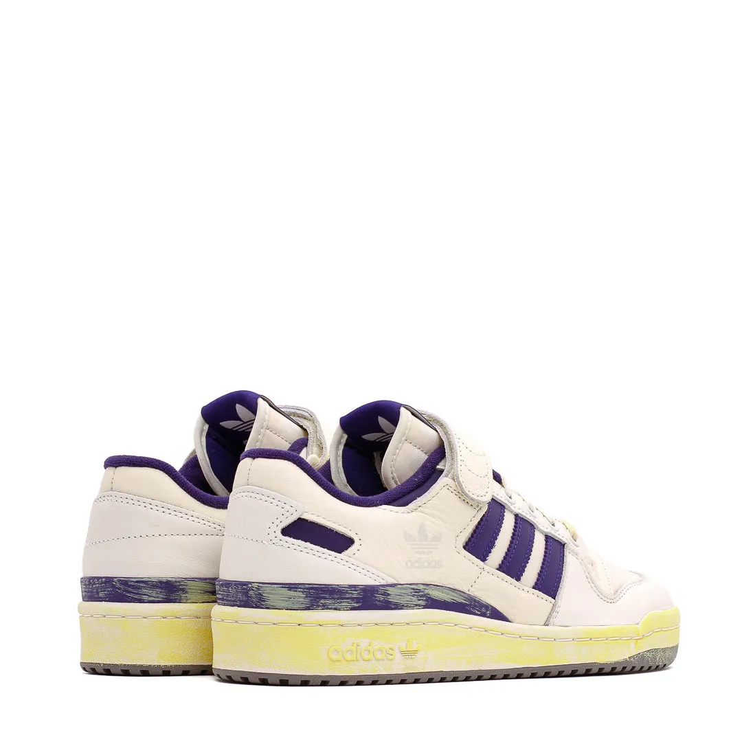 Adidas Originals Men Forum 84 Low AEC Vintage White Purple HP9542 Tech Knit