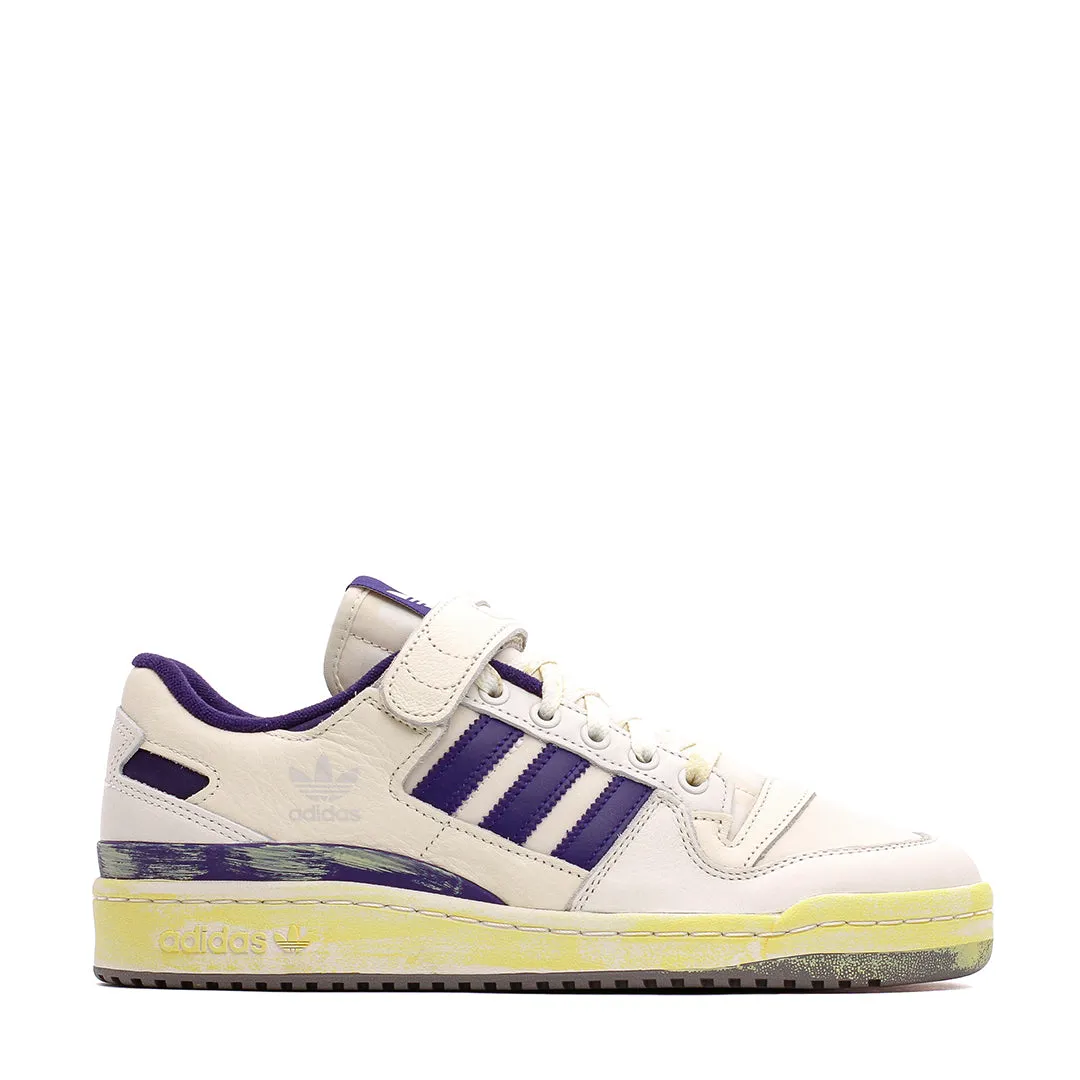 Street Cool Adjustable Adidas Originals Men Forum 84 Low AEC Vintage White Purple HP9542