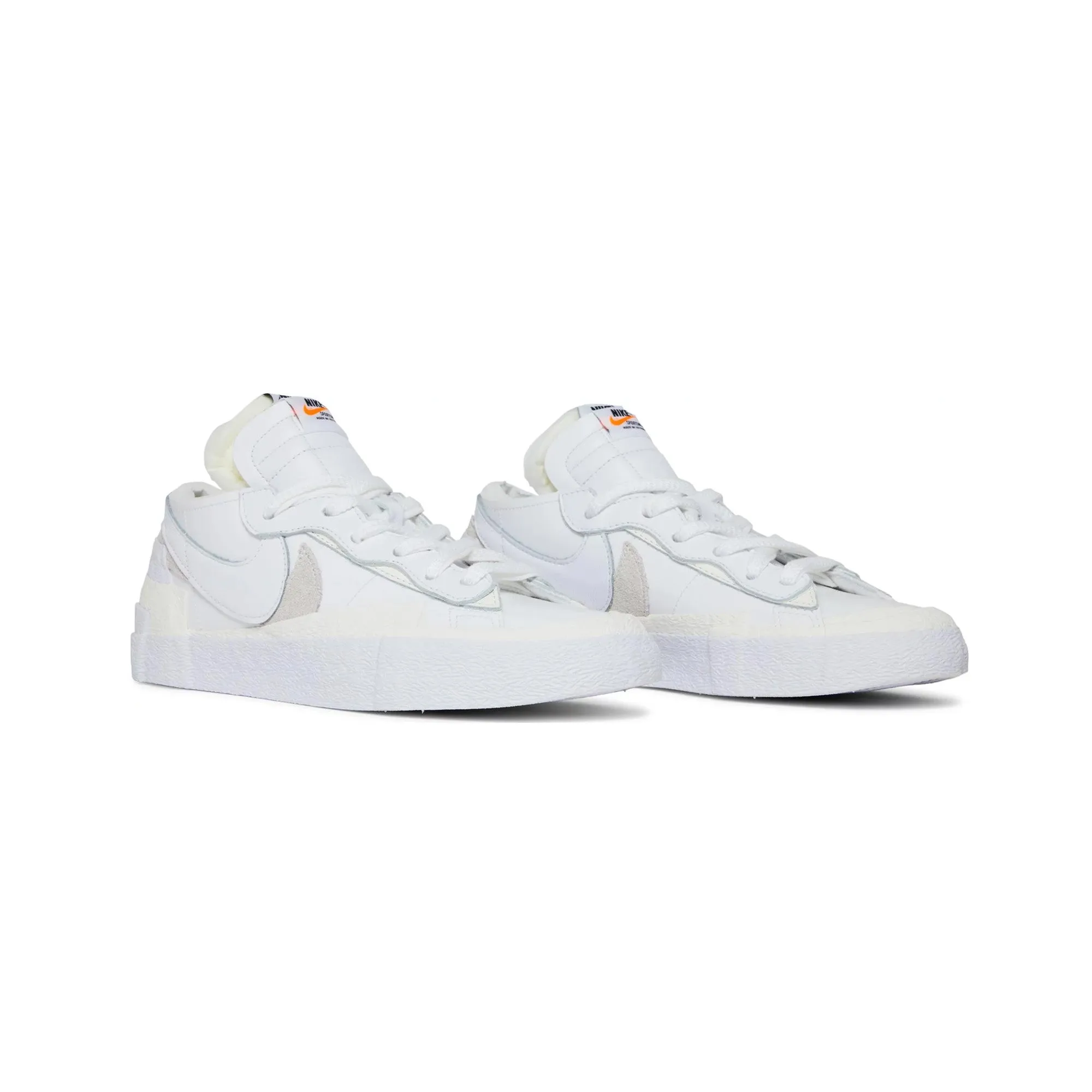 Toe Protection Nike Blazer Low x Sacai 'White Patent Leather' (2022)