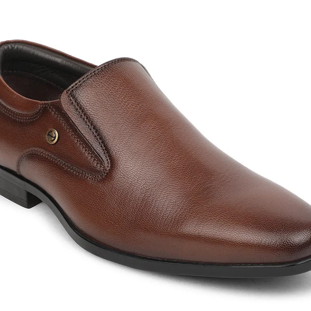 Fast Shade Dance Night Healers Brown Formal Non Lacing Mocassin Shoes For Men UDL-8 By Liberty