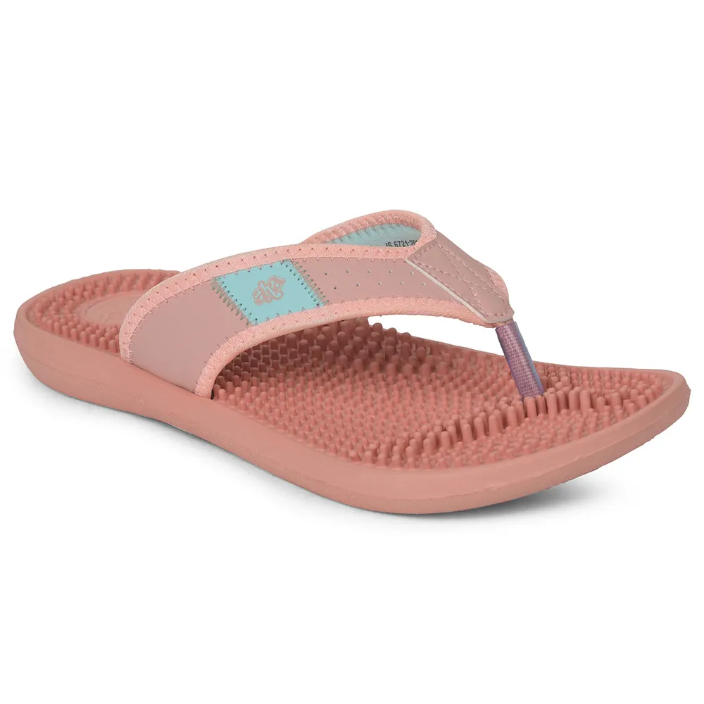 A-HA Peach Casual Slipper For Women ACUPLUS-2 By Liberty Sun Glow Ultra Light Trail Running