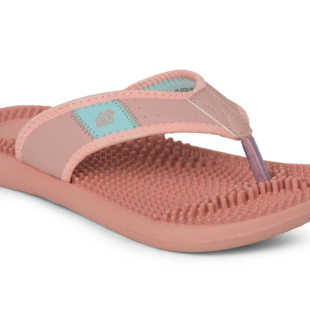 Forest Path Stretch Fabric Work Commute A-HA Peach Casual Slipper For Women ACUPLUS-2 By Liberty