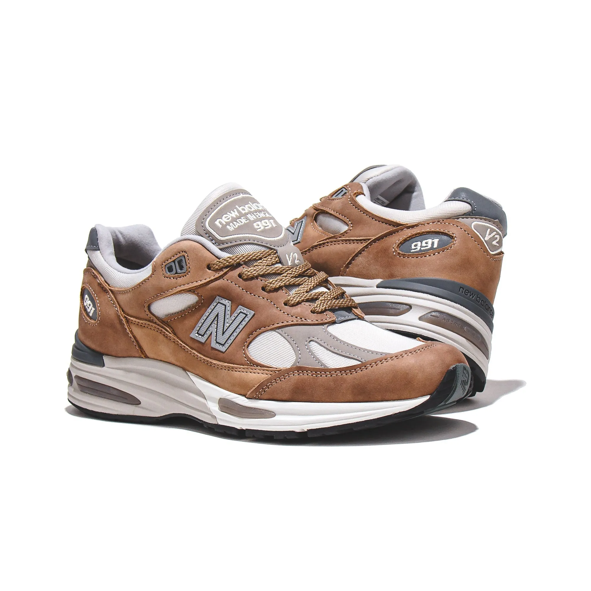 New Balance Unisex 991v2 Coco Mocca Made In UK U991TB2 Dream Path Island Step