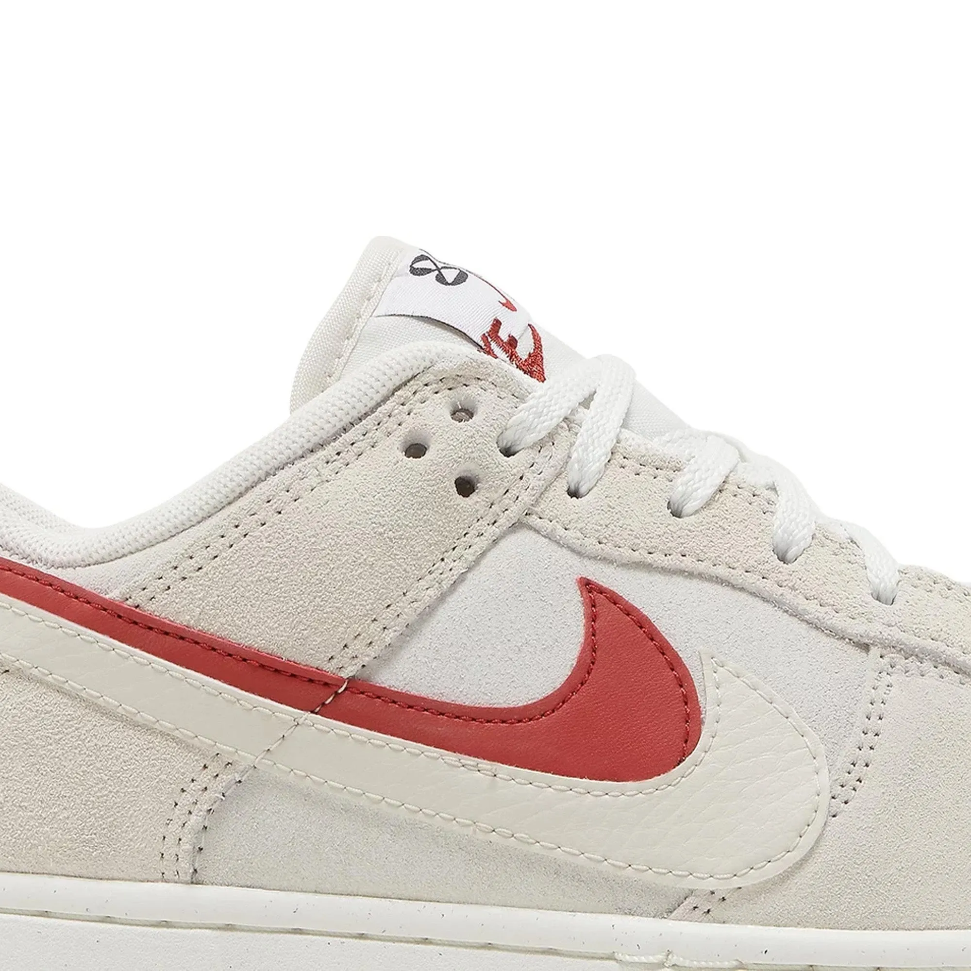 Nike Dunk Low SE 85 Double Swoosh 'Sail Orange' Women's (2022) Firm Ground Breathable Indoor Fitness