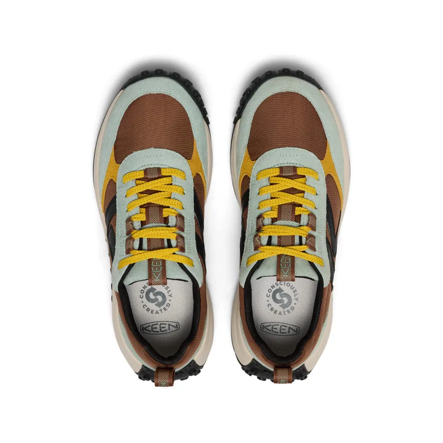 Quiet Ground Women's KS86 Sneaker  |  Bison/Iceberg Green