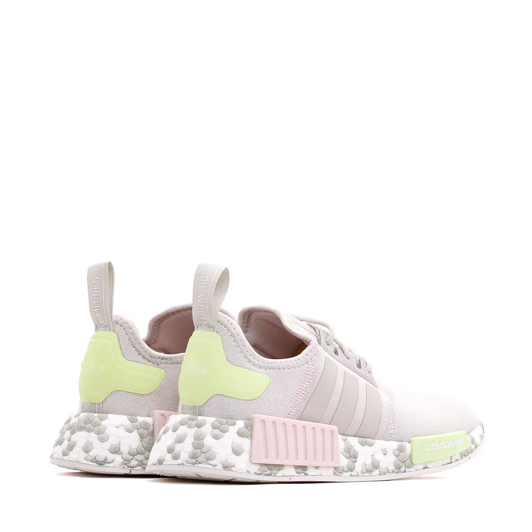 Leather Touch Adidas Originals Women NMD R1 Boost Grey GW5693