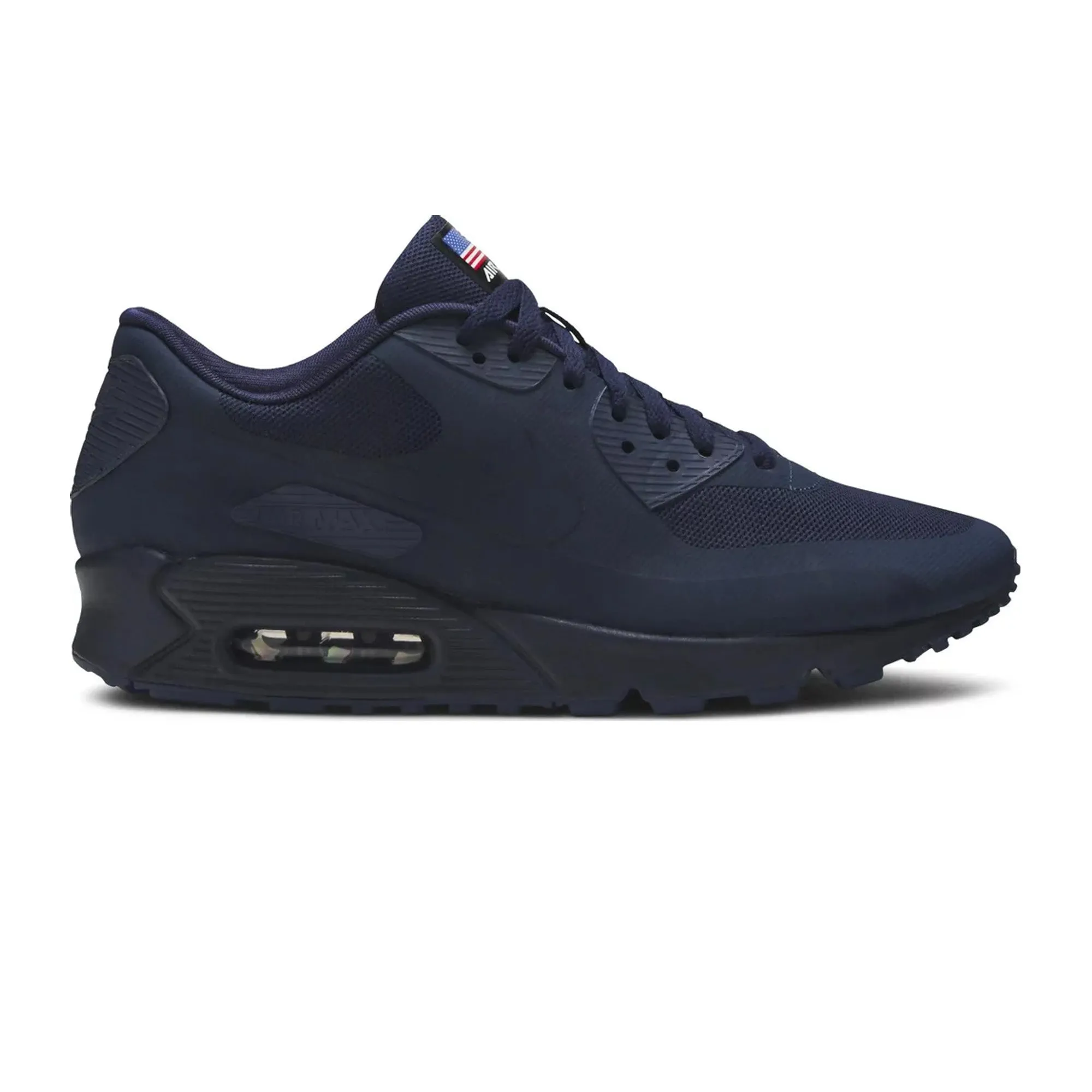 Air Max 90 'Independence Day' - Navy (New) Ventilation holes Kids Fun