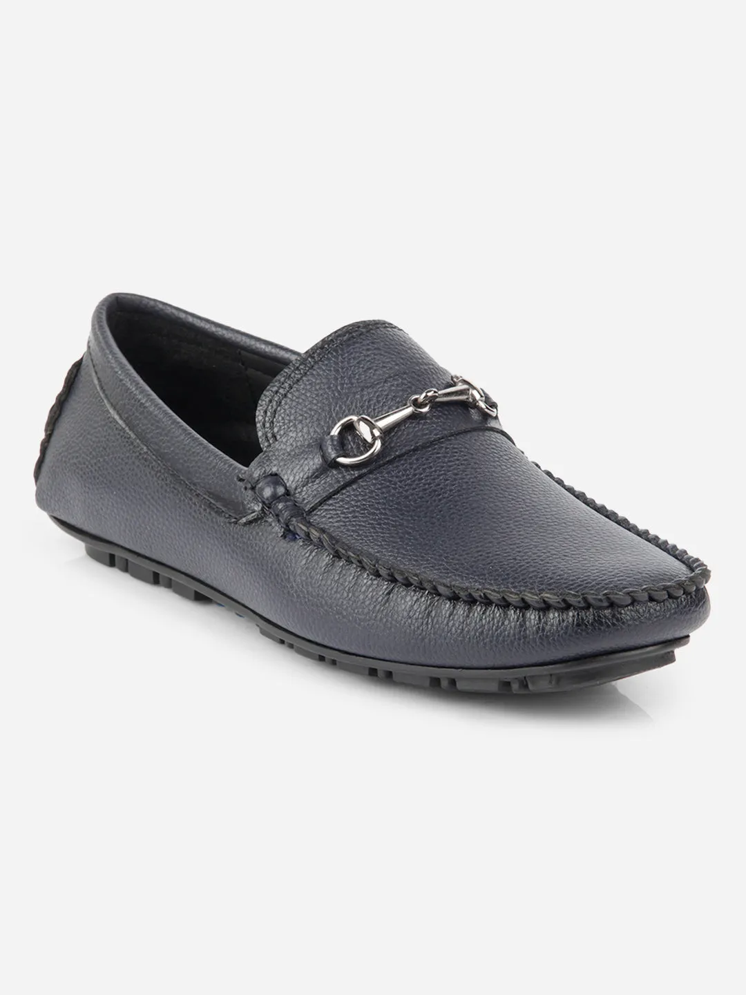 Ventilated Mesh Cold Weather Functional Men's Navy Casual Loafer  (IX4102)