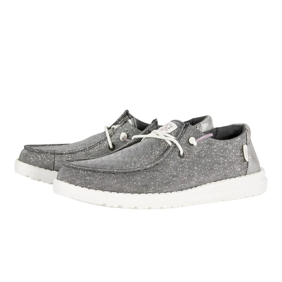 Supportive Core Fitness Training Picnic Easy Wendy Metallic Sparkle - Charcoal