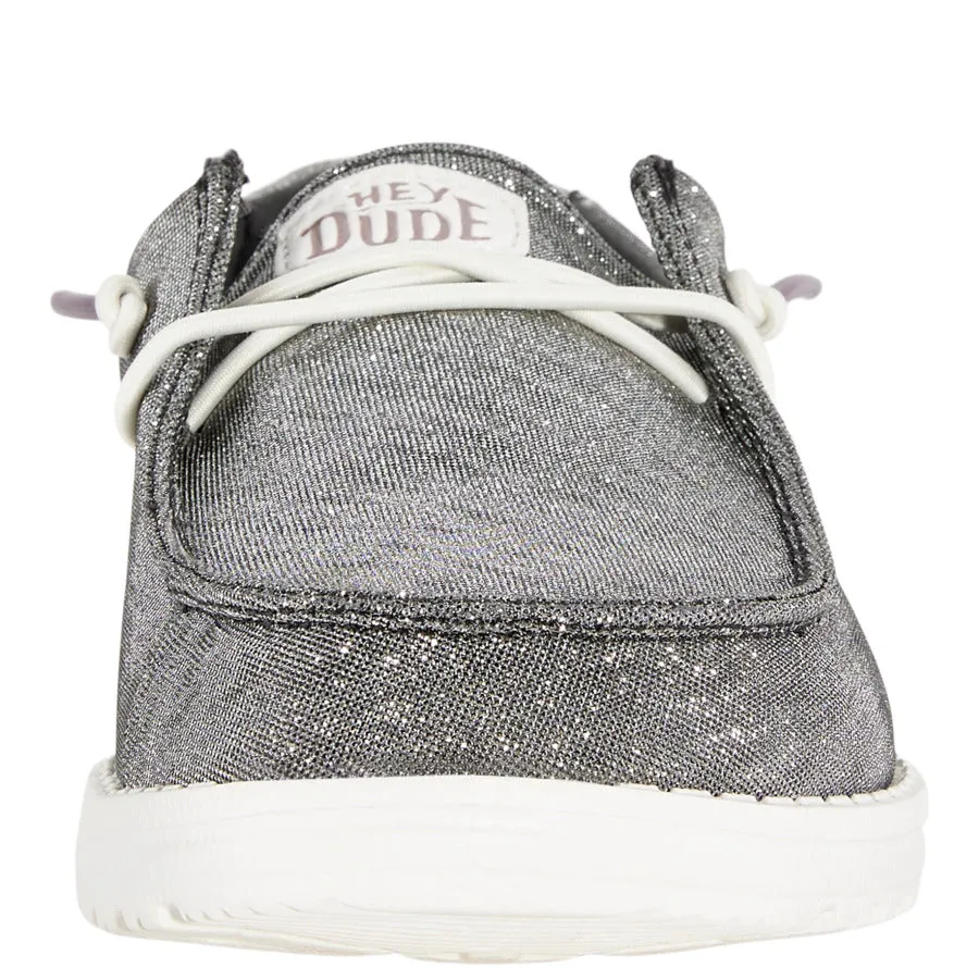 Wendy Metallic Sparkle - Charcoal Soft Interior