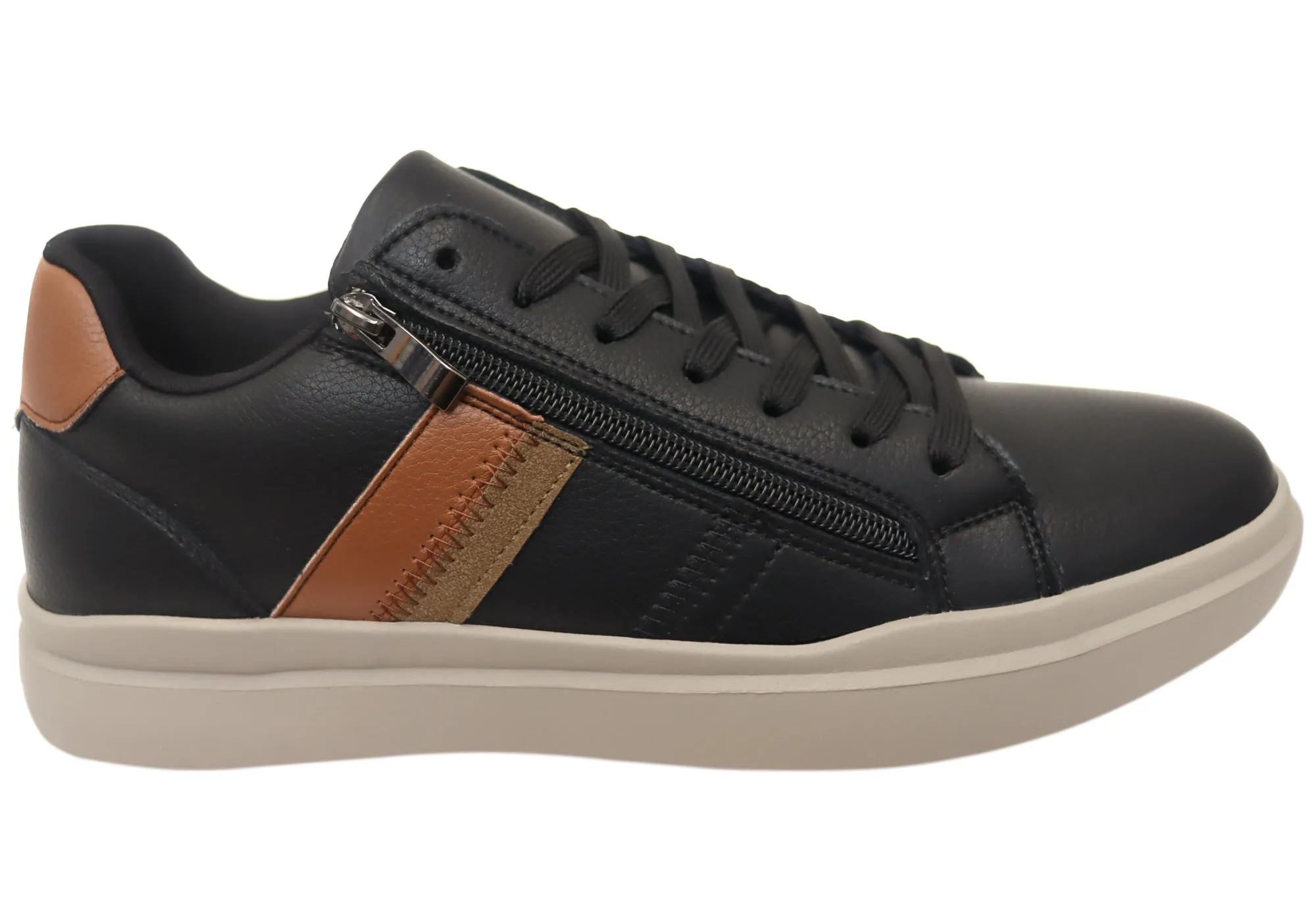 JM 33 Smither Mens Comfortable Lace Up Casual Shoes Classic Cliff Path