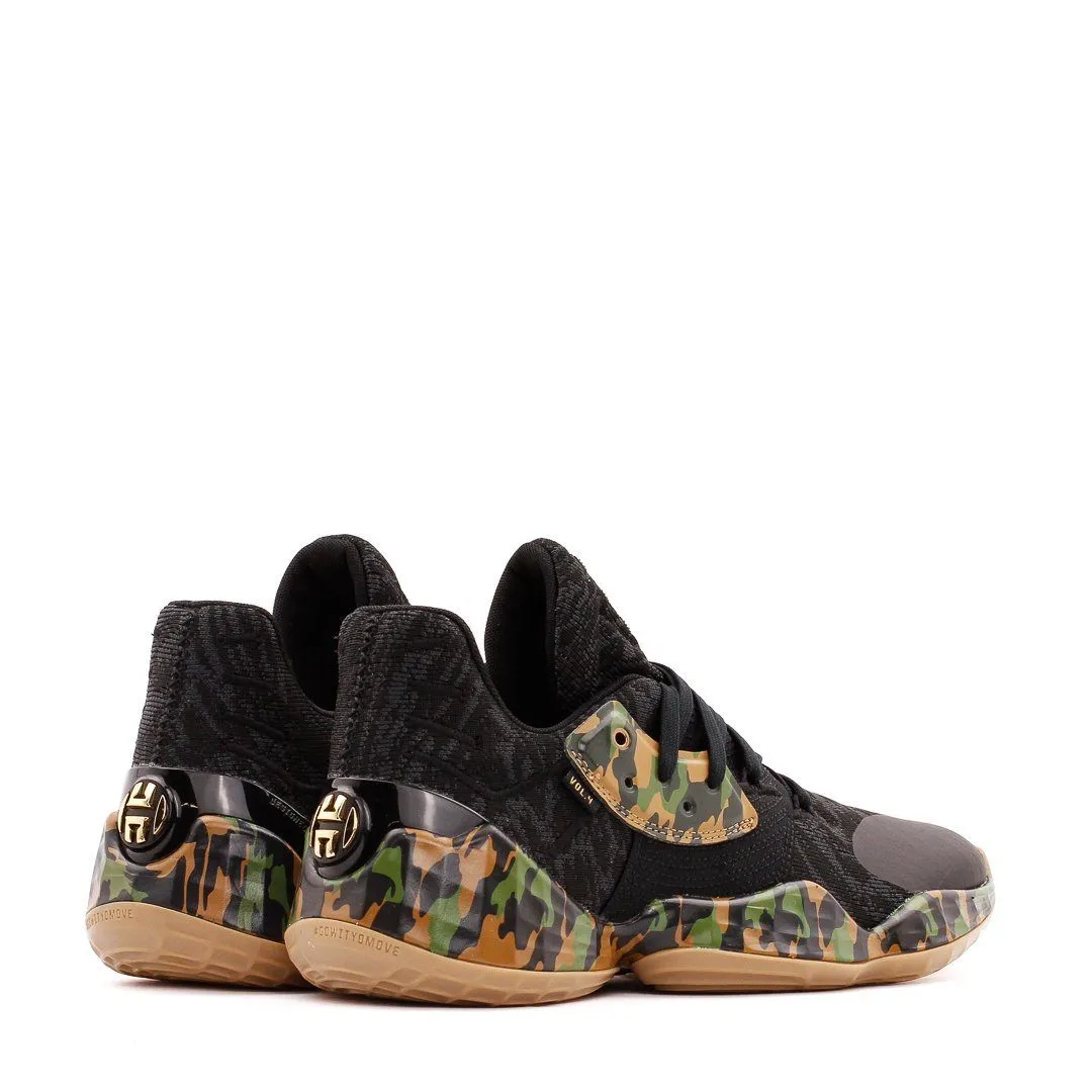 Foam Lining Standing Workers mesh construction Adidas Basketball James Harden Vol. 4 Black Camo EF1259