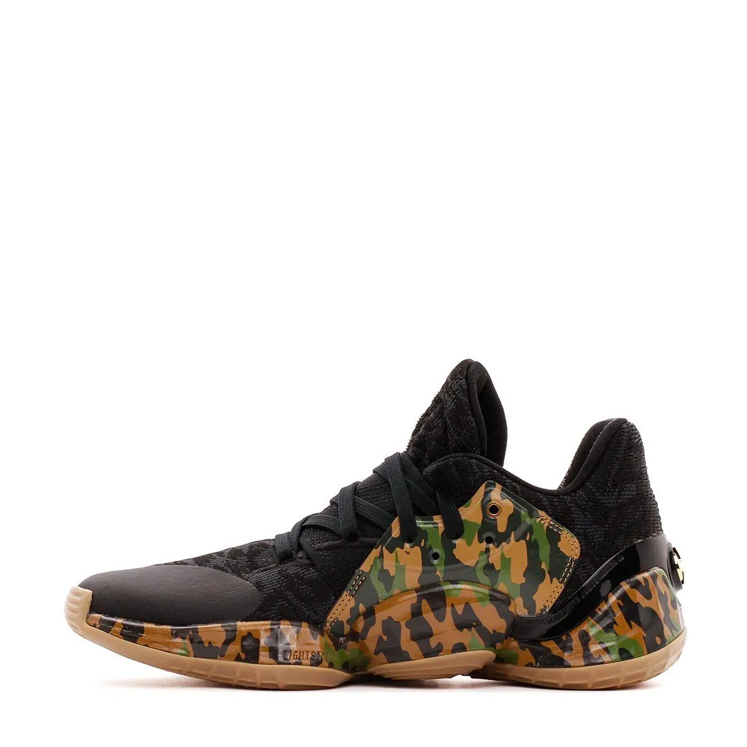 Adidas Basketball James Harden Vol. 4 Black Camo EF1259 Festival Vibe Slip Safe