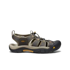 Dynamic Style Easy Motion Men's Newport H2 Sandal  |  Raven/Aluminum
