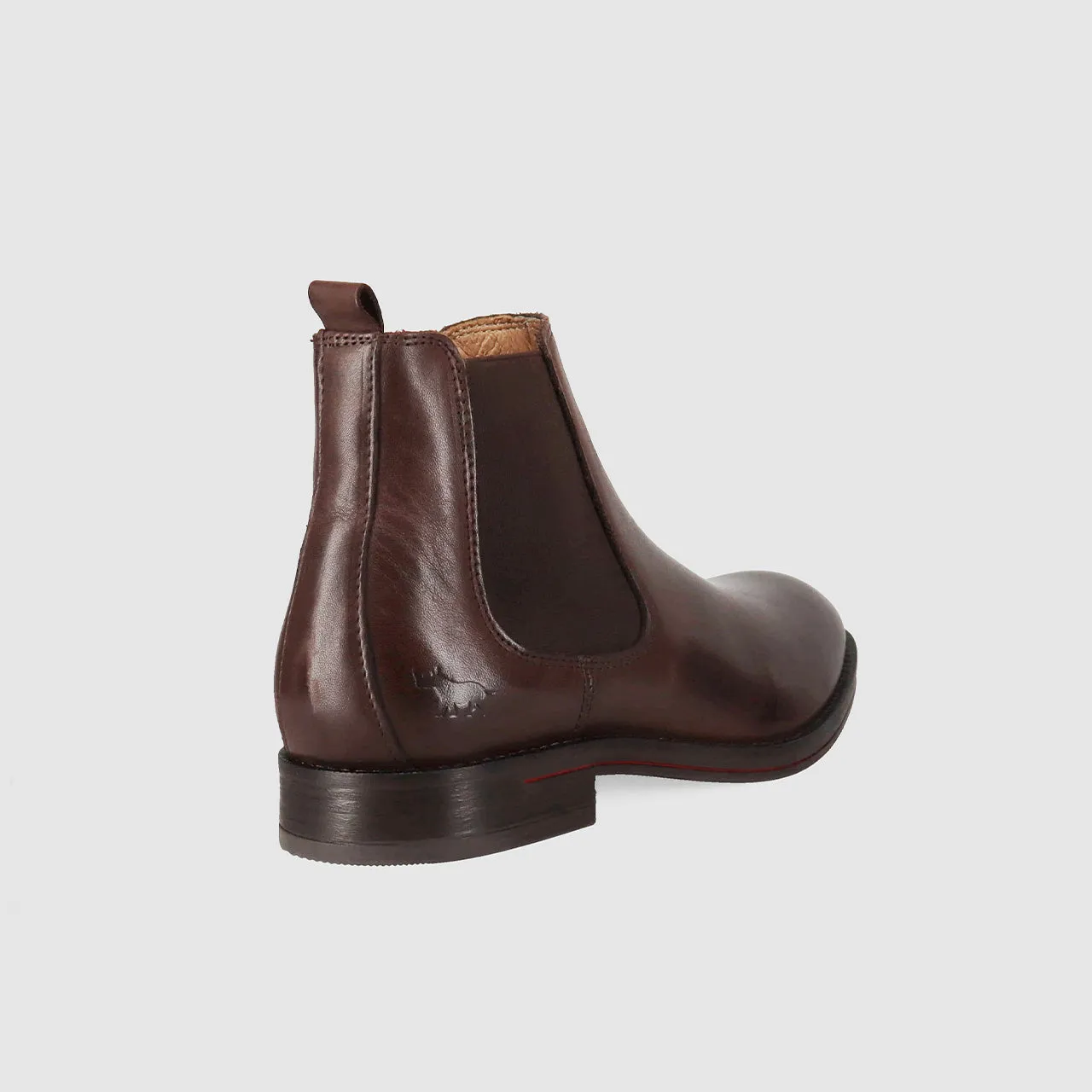 Sturdy Construction Winner Chelsea Boots Dark Brown
