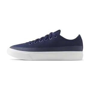 High Traction Design Women's Canvas Pipers - Deep Navy (Blizzard Sole) - 1