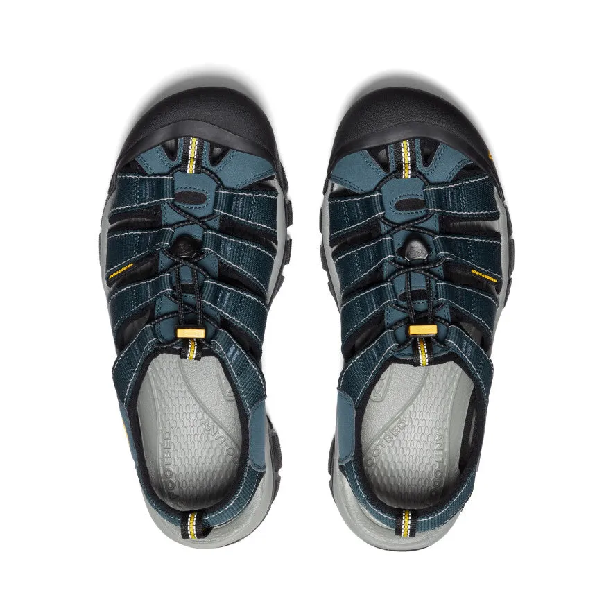 Breathable Lining Men's Newport H2 Sandal Wide | Navy/Medium Grey