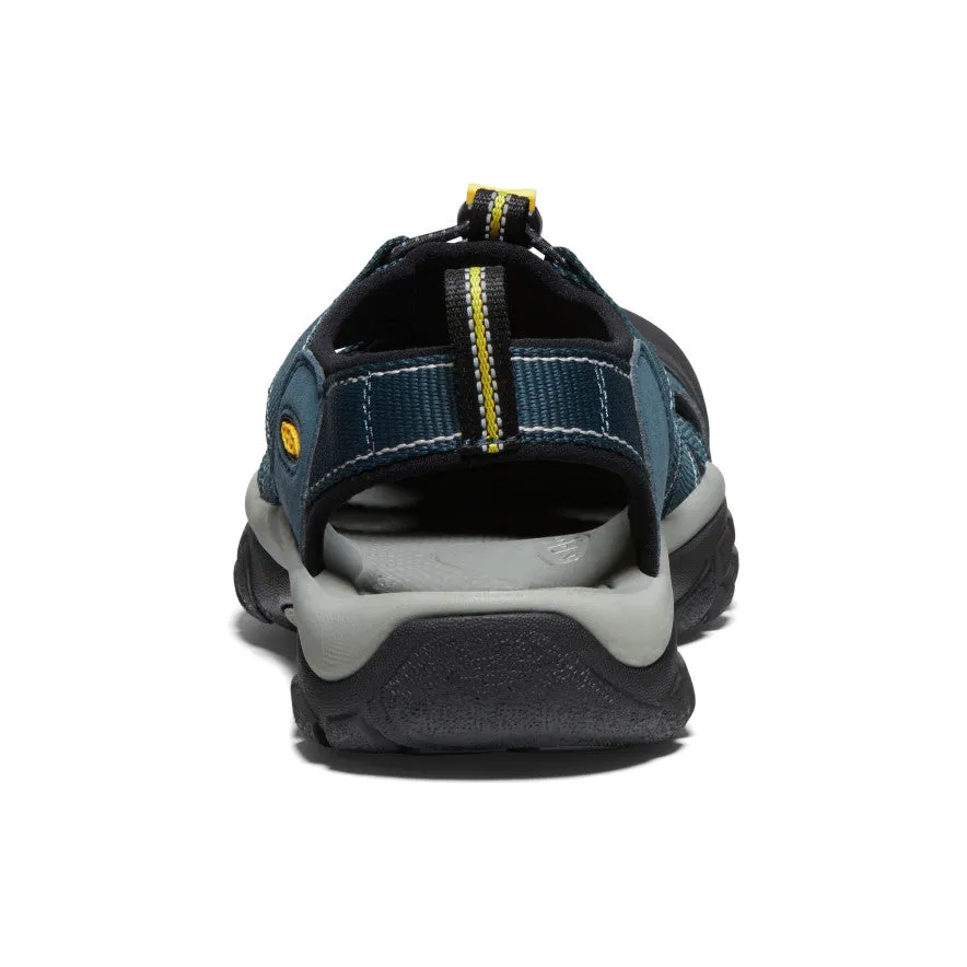 Sporty Look Relaxation Ready Men's Newport H2 Sandal Wide | Navy/Medium Grey