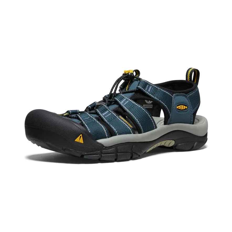 Slip-On Footwear Quick Slip Sandals Men's Newport H2 Sandal Wide | Navy/Medium Grey
