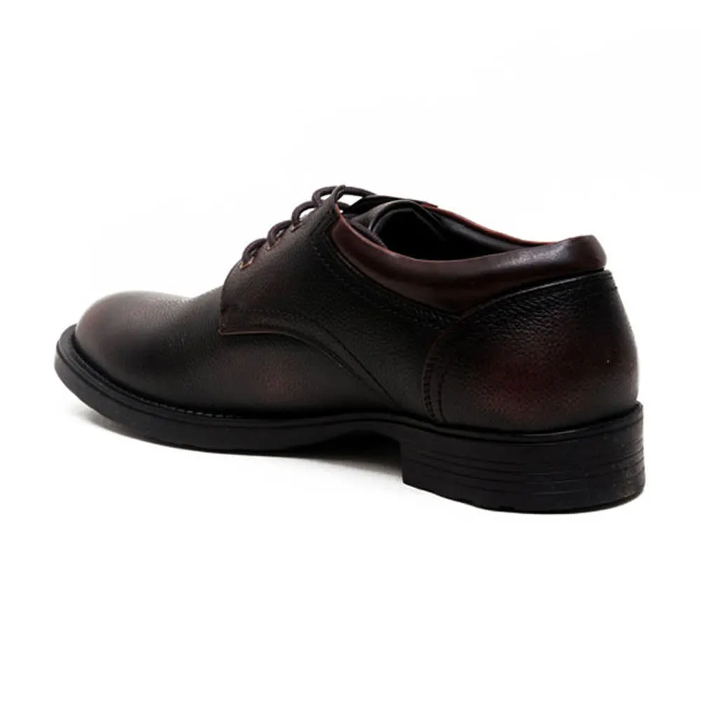 Healers Formal Brown Lace-Up Derby Shoes For Men GAS-C17 By Liberty Always Ready Real Shade