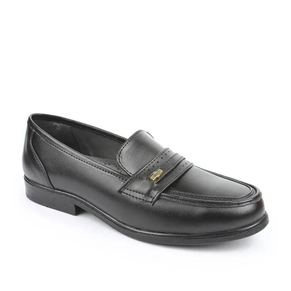 Safety Hold Corporate Event Fortune (Black) Classic Loafer Shoes For Men ARMANI By Liberty