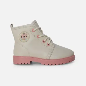 Shopping Mall GIRLS CASUAL LACE-UP BOOTS