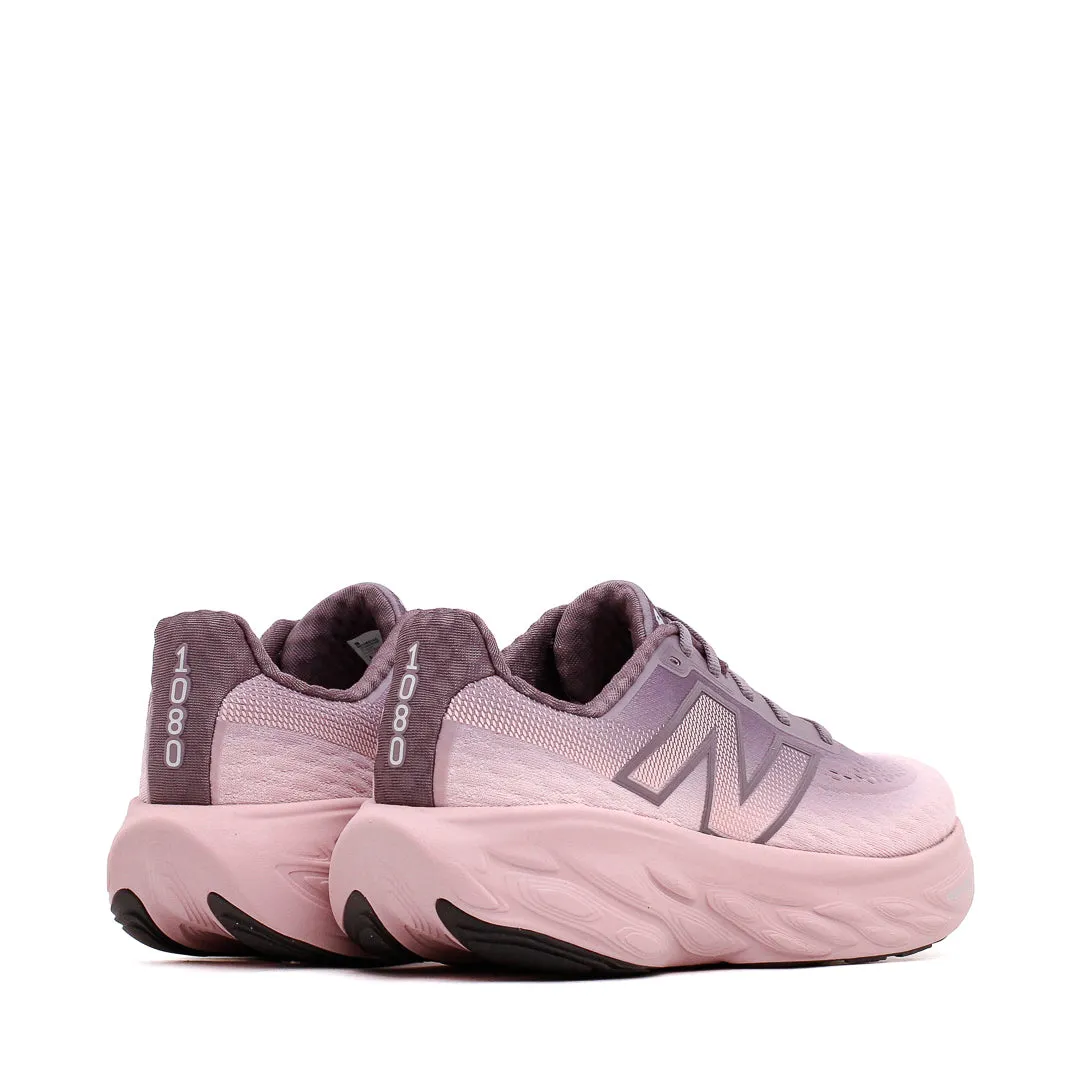 Pose Ready New Balance Women Fresh Foam X 1080v14 Dark Ice Wine W108014C